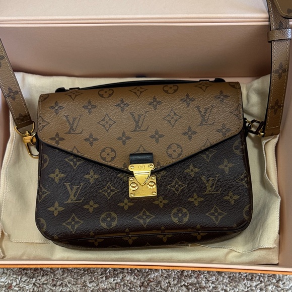 Louis Vuitton Two-Tone Monogram Crossbody Bag - Picture 1 of 17
